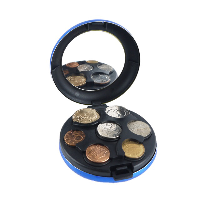 Que materiais existem para a bolsa de moedas?